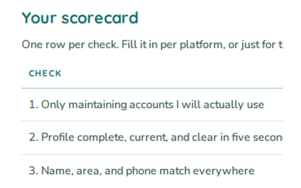 Social Media Review